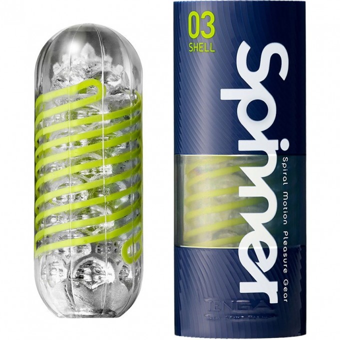 Мастурбатор TENGA SPINNER SHELL + Подарок SPN-003