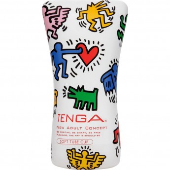 Мастурбатор TENGA&KEITH HARING SOFT TUBE + Подарок
