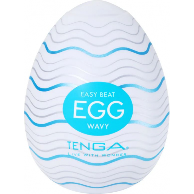 Мастурбатор-яйцо TENGA EGG WAVY EGG-R01