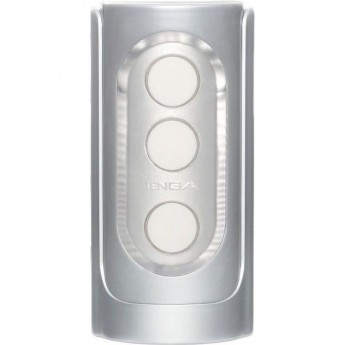 Стимулятор TENGA FLIP HOLE серебристый + Подарок