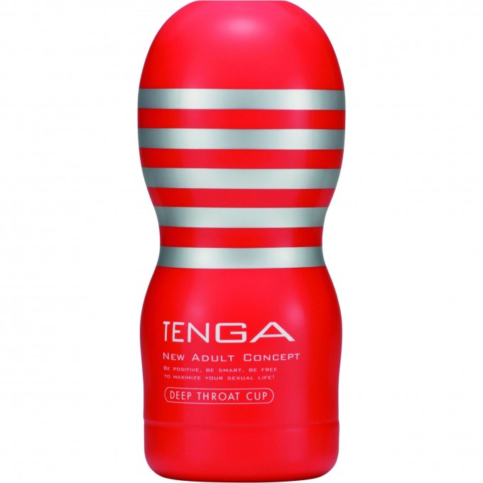 Мастурбатор TENGA DEEP THROAT + Подарок TOC-101
